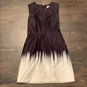 Black and white ombré MILLY dress